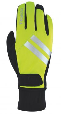 Roeckl Ravensburg winter fietshandschoenen neon geel unisex
