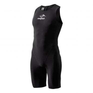 Sailfish rebel train swimskin zwart heren