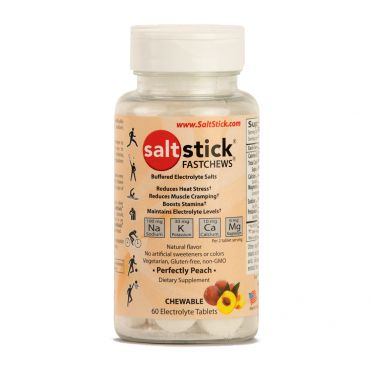 Saltstick Fastchews pot perzik 60 stuks