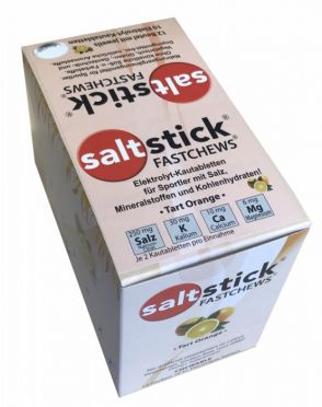 Saltstick Fastchews treetje sinaasappel 12 x 10 stuks 