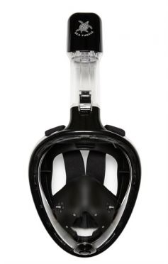 Sea Turtle Flex Full face snorkelmasker zwart