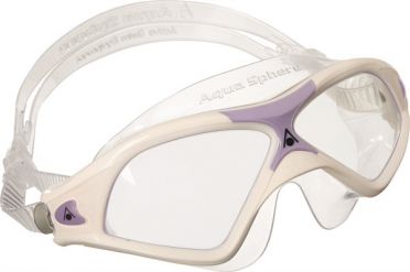 Aqua Sphere Seal XP 2 Lady transparante lens zwembril wit/paars