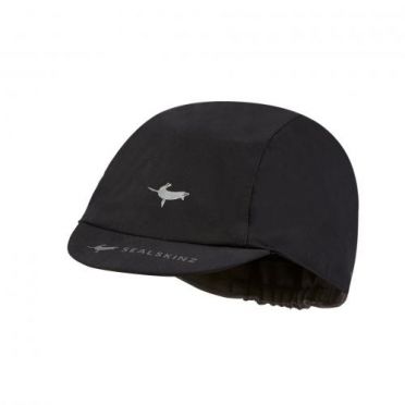 Sealskinz Windproof all weather fiets cap zwart