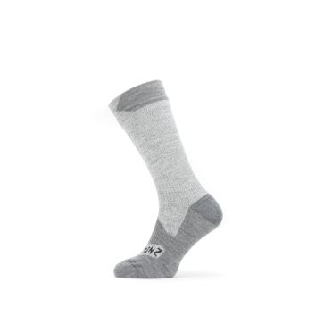 Sealskinz All weather fietssok grijs unisex