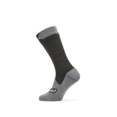 Sealskinz All weather fietssok zwart unisex