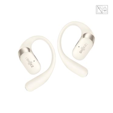 Shokz OpenFit 2 oordopjes beige 