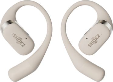 Shokz OpenFit oordopjes beige 