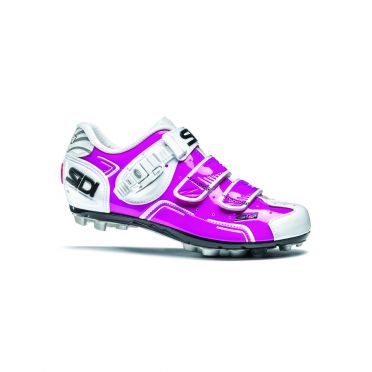 Sidi Buvel mountainbikeschoen fuxia/wit dames