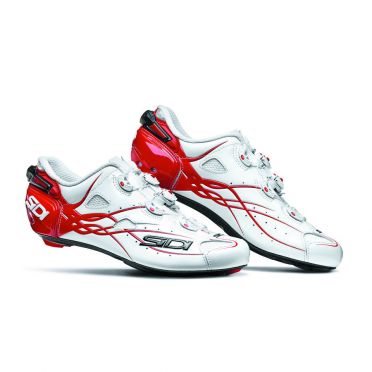 Sidi Shot raceschoen wit/rood heren
