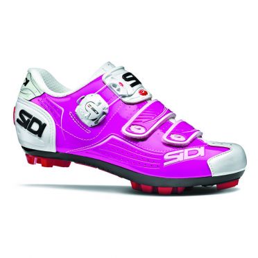 Sidi Trace mountainbikeschoen Fuxia/wit dames