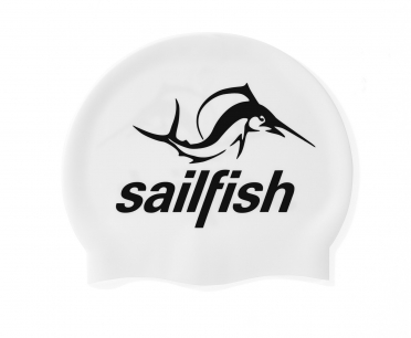 Sailfish Siliconen swimcap wit 