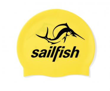 Sailfish Siliconen swimcap geel 