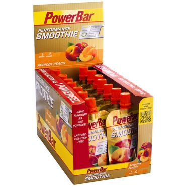 Powerbar Performance smoothie abrikoos perzik 16 x 90 gram
