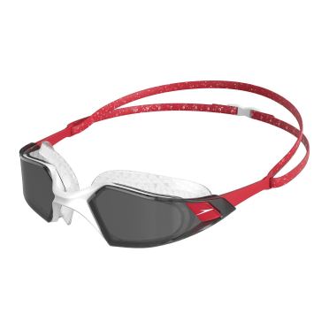 Speedo aquapulse pro zwembril rood/wit 