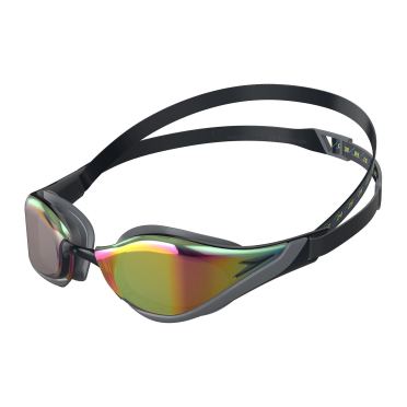 Speedo Fastskin Pure Focus Mirror zwembril zwart/groen