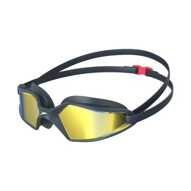 Speedo Hydropulse mirror zwembril donkerblauw