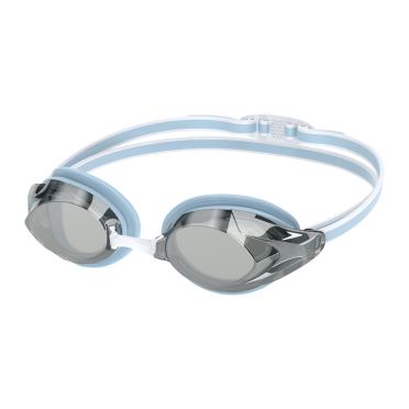 Speedo vanquisher 3.0 mirror zwembril blauw/grijs dames 