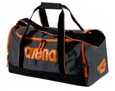 Arena Spiky 2 medium zwemtas grijs/oranje