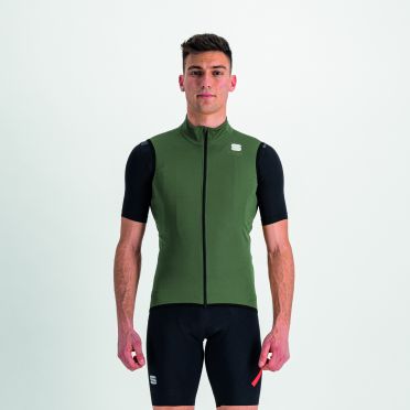 Sportful Fiandre light no rain fietsvest groen heren 