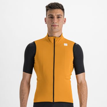 Sportful Fiandre light no rain fietsvest oranje heren 