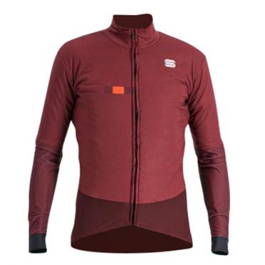 Sportful Bodyfit pro fietsjas lange mouw rood heren 