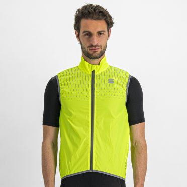 Sportful Reflex vest mouwloos geel heren 