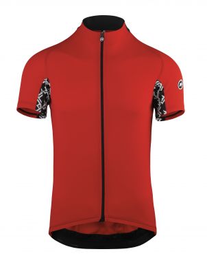 Assos Mille GT korte mouw fietsshirt rood heren 