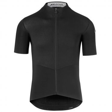 Assos SS.cento evo8 korte mouw fietsshirt zwart heren