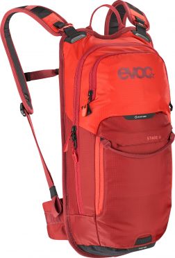 Evoc Stage 6L + 2L bladder rugzak rood
