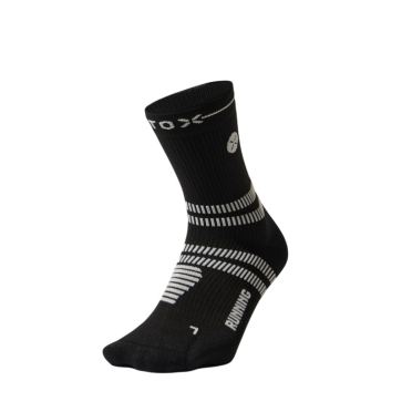 Stox Running Ankle Socks zwart heren 