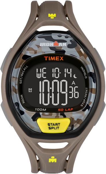 Timex Sleek 50 Camo Brown 42 mm