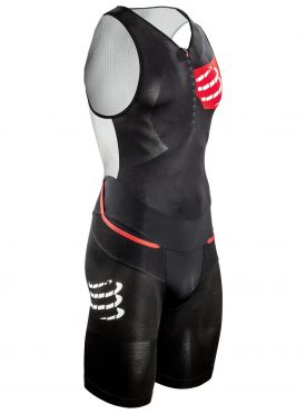 Compressport Tr3 aero trisuit compressie zwart heren