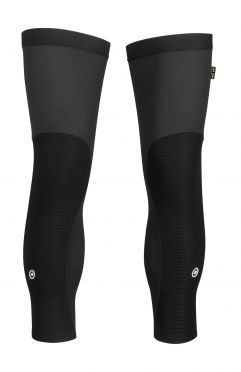 Assos trail knie beschermer zwart unisex