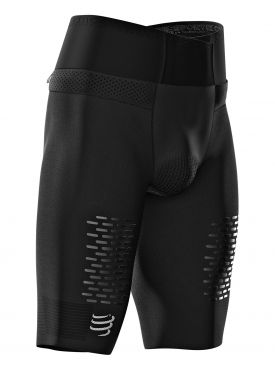 Compressport Trail running Under control compressieshort zwart heren
