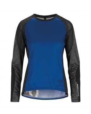Assos Trail LS fietsshirt blauw dames