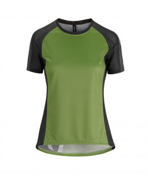 Assos Trail SS fietsshirt groen dames