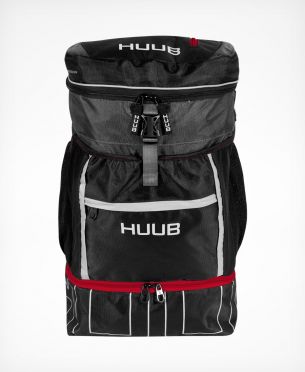 Huub Transition rugzak zwart/rood