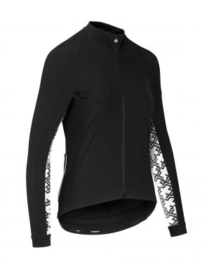Assos Uma GT spring fall lange mouw jacket zwart dames