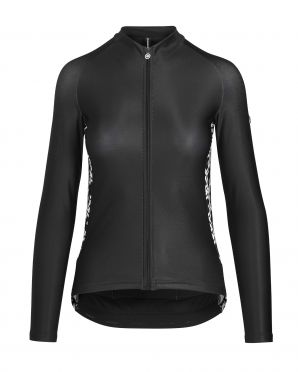 Assos UMA GT spring/fall LS fietsshirt zwart dames 