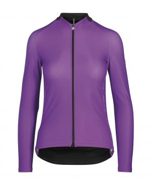 Assos UMA GT spring/fall LS fietsshirt paars dames 