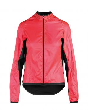 Assos Uma GT wind fietsjack roze dames 