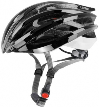 Uvex Race 3 Fietshelm zwart/wit