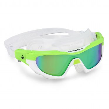 Aqua Sphere Vista Pro multilayer mirror lens zwembril groen/wit