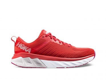 Hoka One One Arahi 3 hardloopschoenen rood dames