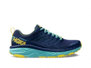Hoka One One Challenger ATR 5 wide hardloopschoenen blauw dames