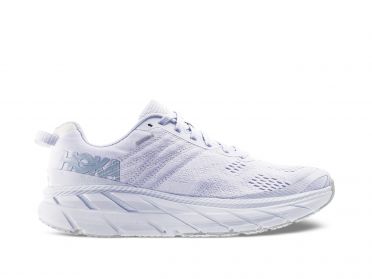Hoka One One Clifton 6 hardloopschoenen wit dames