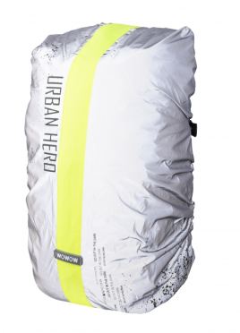 Wowow Bag Cover Urban Hero Reflective 30-35L zilver/geel
