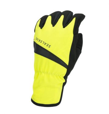 SealSkinz Bodham All weather fietshandschoenen neon geel/zwart 