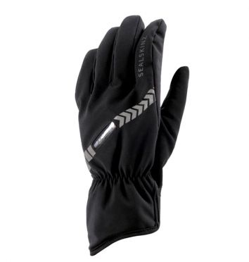 SealSkinz All weather led fietshandschoenen zwart