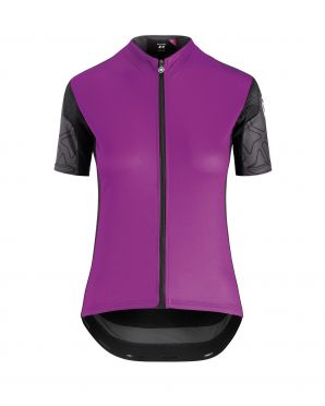 Assos XC korte mouw fietsshirt paars dames